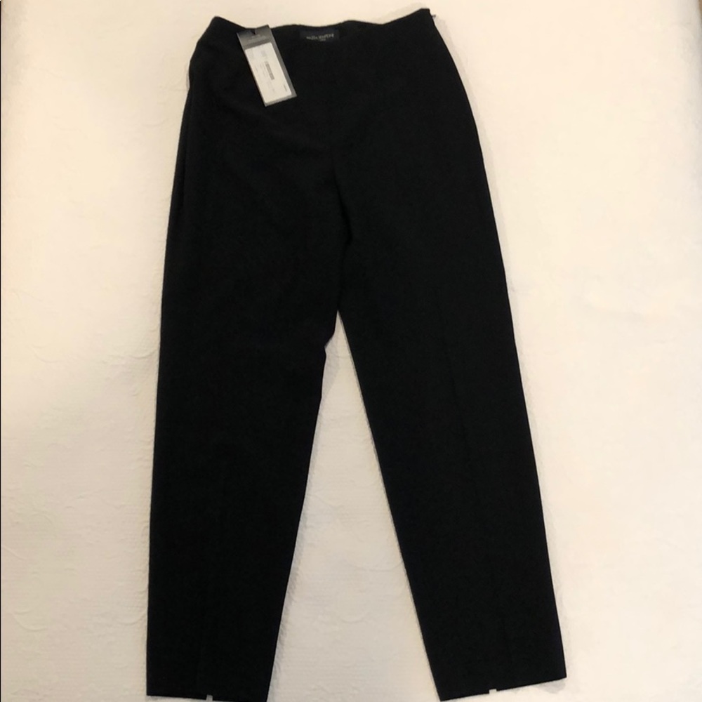 Piazza Sempione Audrey Stretch Wool Capri Pants
